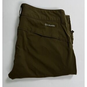 Columbia Omni-Shield Womens 2 Regular Convertible Pants Olive Zip Off Hiking Out